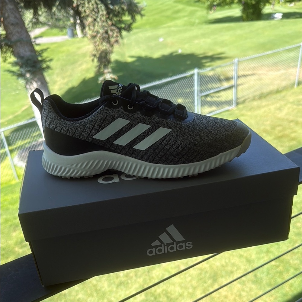 Adidas Black and White Sneakers with Modern Design